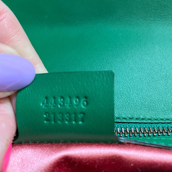 SOLD! RARE! GUCCI SILK FLORAL MARMONT BAG MEDIUM - Picture 7 of 7